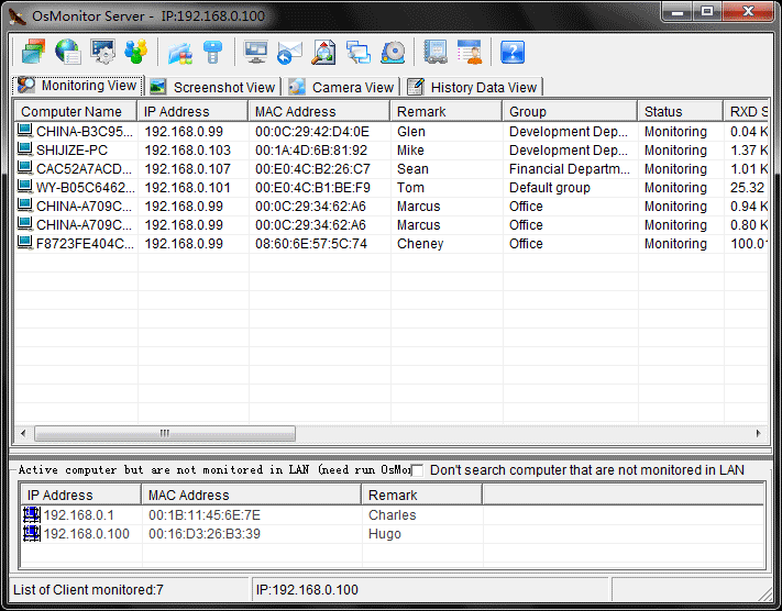 OsMonitor Employee Monitoring Software