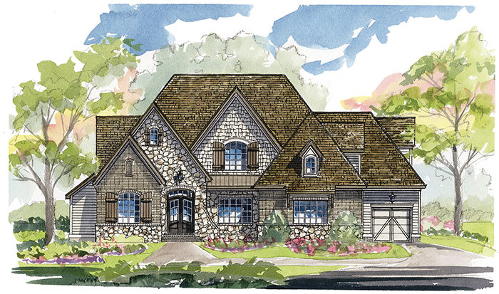 Ballantyne Luxury Custom Home Model Home'