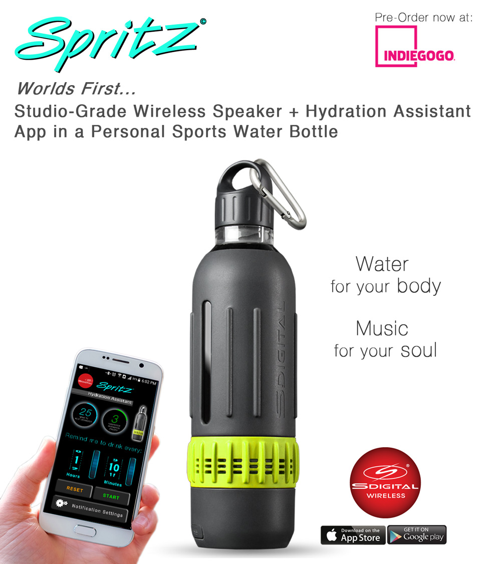 SPRITZ - Worlds First High-Def Wireless Audio in a SMART Con