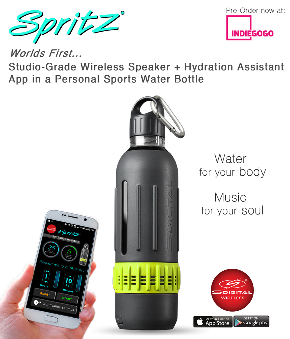 SPRITZ - Worlds First High-Def Wireless Audio in a SMART Con'