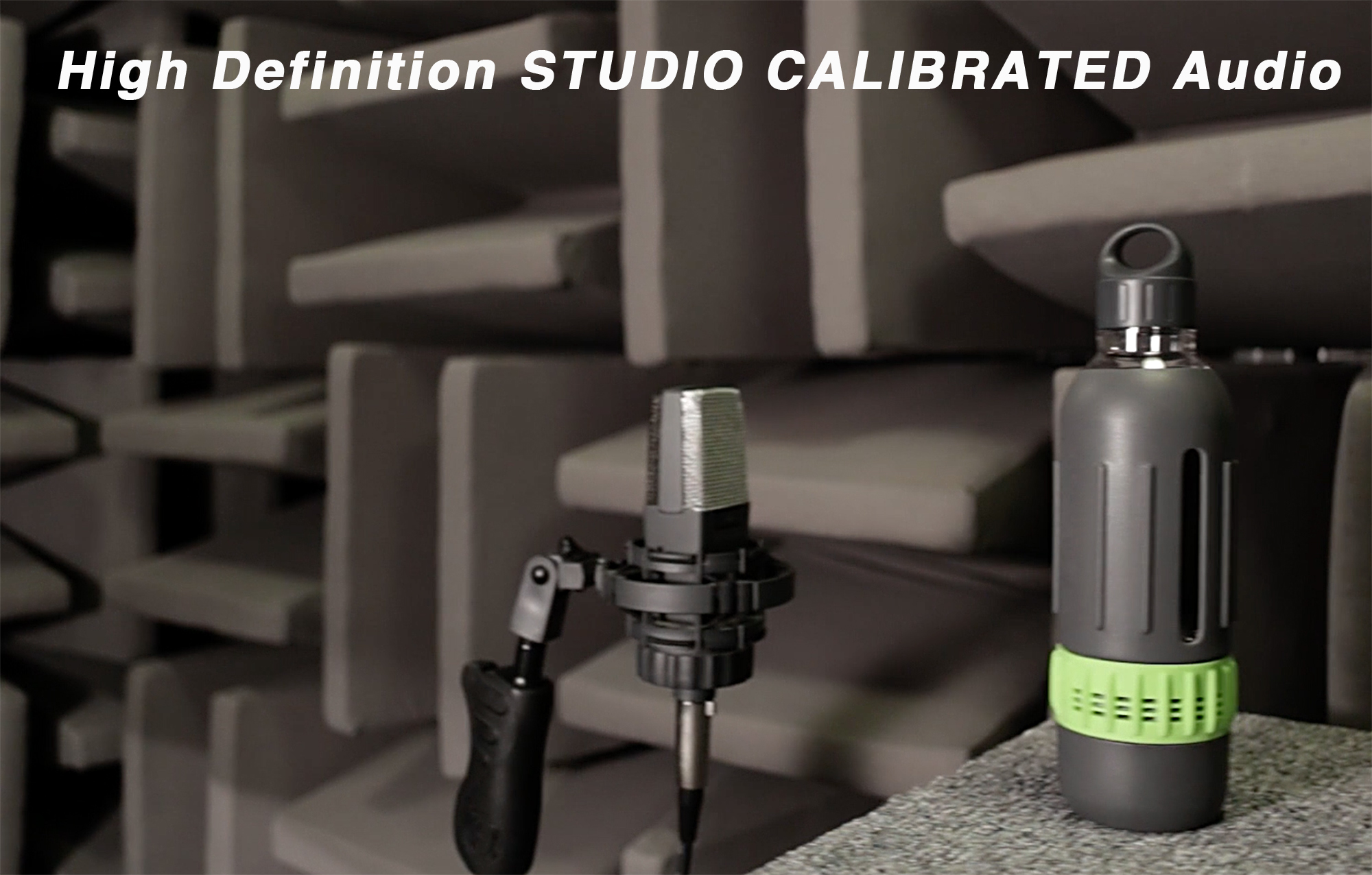 Spritz : The Water Bottle Tuned in an Acoustic Studio