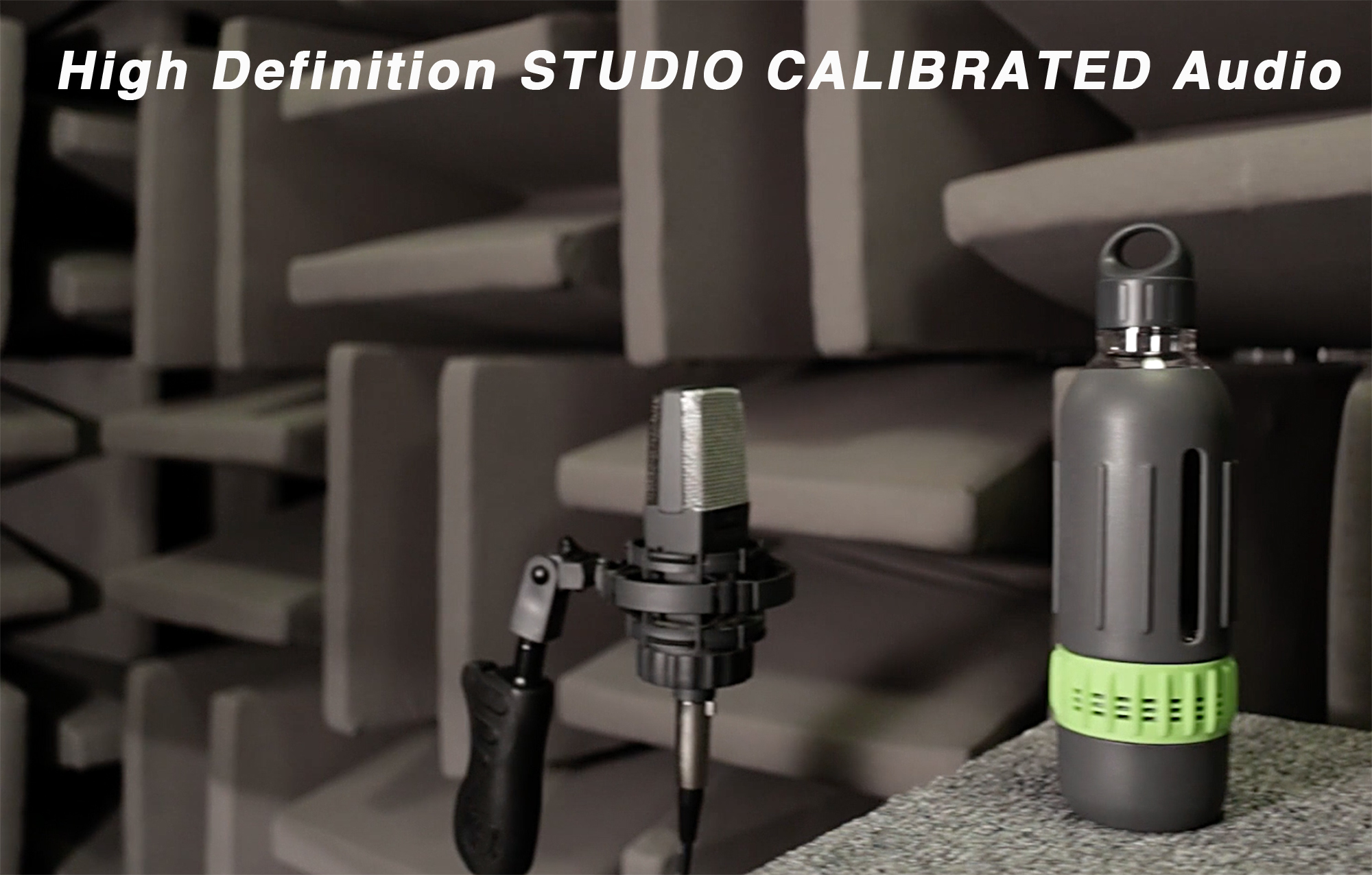 Spritz : The Water Bottle Tuned in an Acoustic Studio'