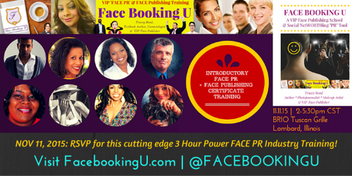 Face Booking U Makes PR Industry History with Intro to Face'