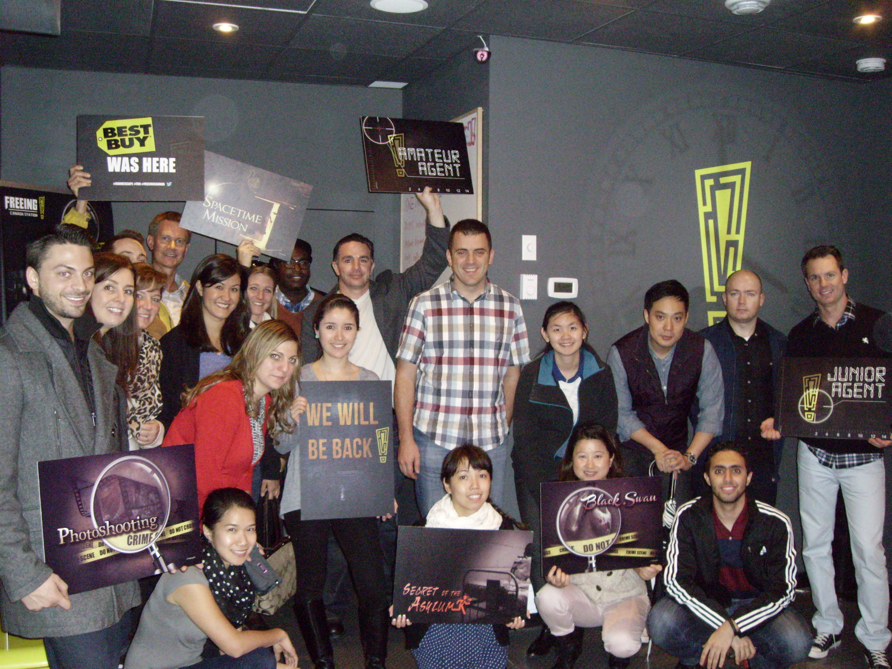 Freeing Canada Station'