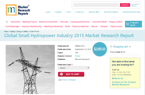 Global Small Hydropower Industry 2015'