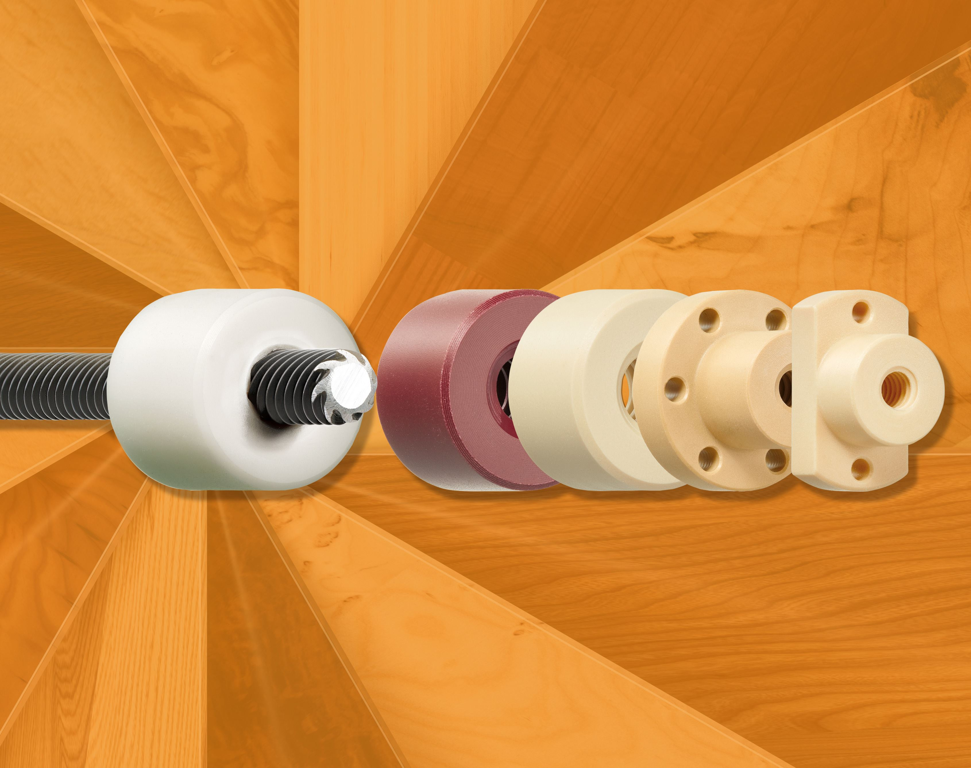 drylin drive nuts covers