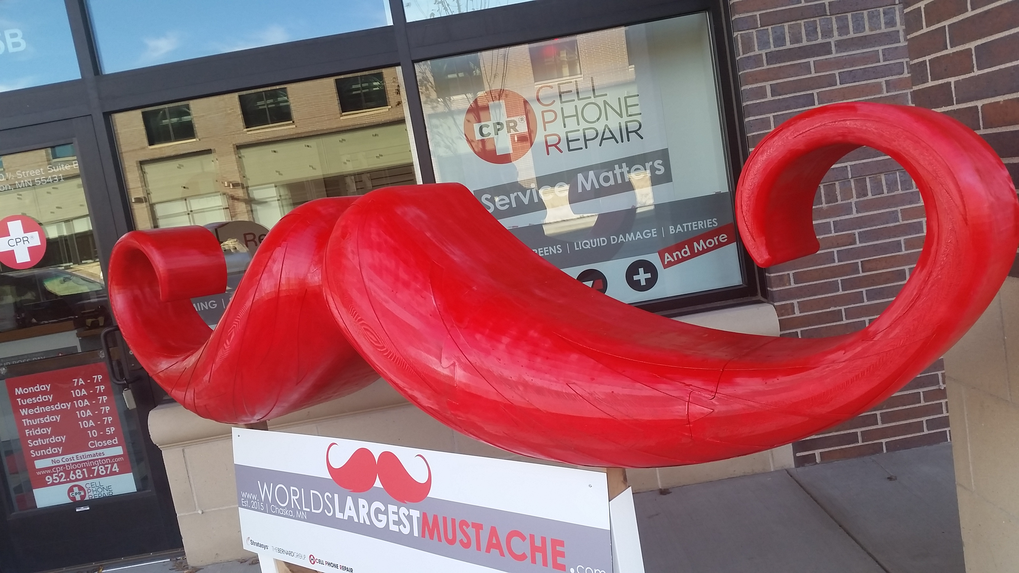 Cell Phone Repair and CPR Team Up for MOVember