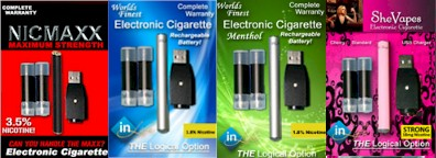 inLife Electronic Cigarette Trial Kits'