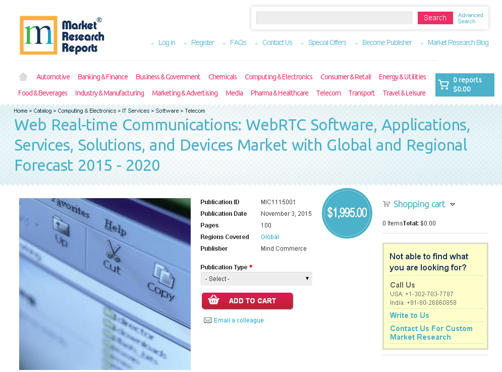 Web Real-time Communications: WebRTC Software, Applications'