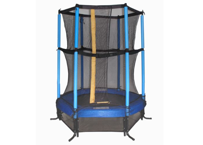Domijump mini trampoline with enclosure'