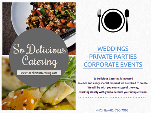 Company Logo For So Delicious Catering'
