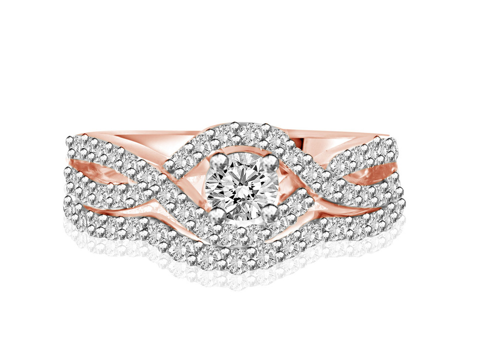 Glitz Design Introduces New Line of Intertwined Diamond Engagement Rings