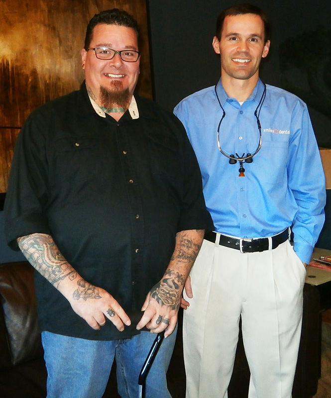 Kris, one the Smiles for Veterans winners from 2014.