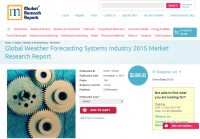 Global Weather Forecasting Systems Industry 2015