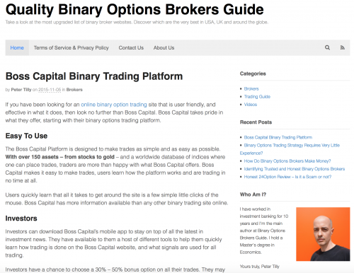 binary options trading'