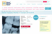Dental Implants Market in Europe 2015-2019