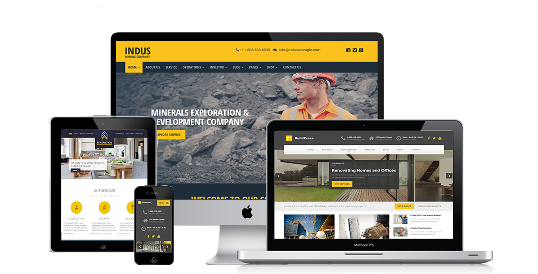 Affordable Contractor Websites