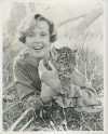 Tippi with Leopard'