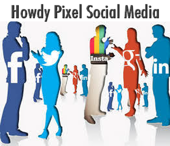 Howdy Pixel Social Media Logo