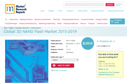 Global 3D NAND Flash Market 2015-2019'