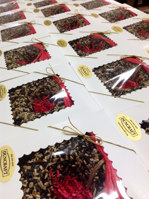 975 Bird Seed Wreaths Have Been Made So Far'