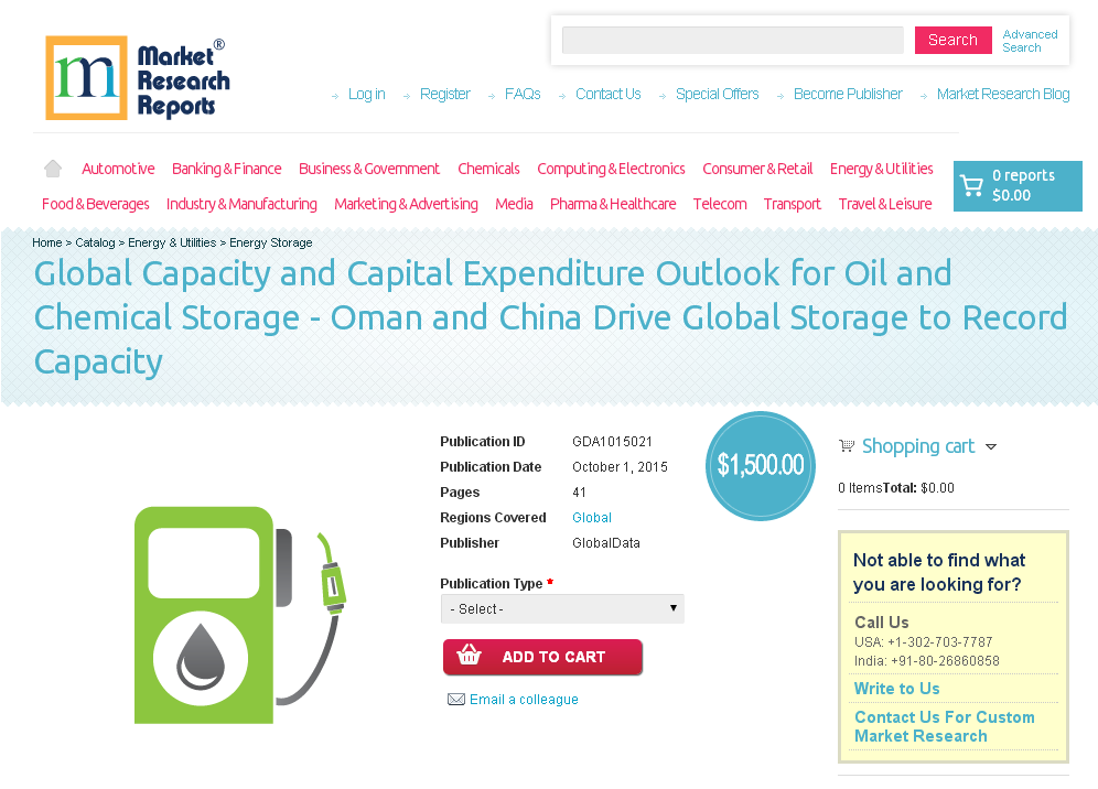 Global Capacity and Capital Expenditure Outlook