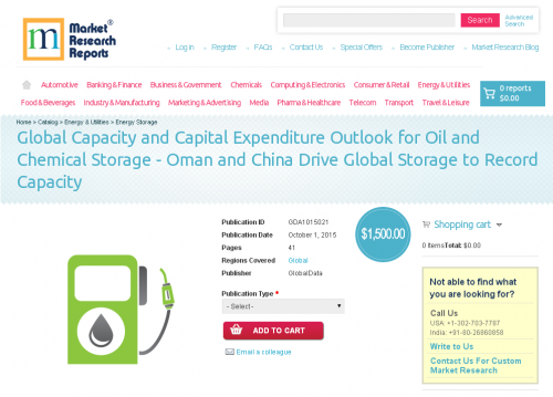 Global Capacity and Capital Expenditure Outlook'