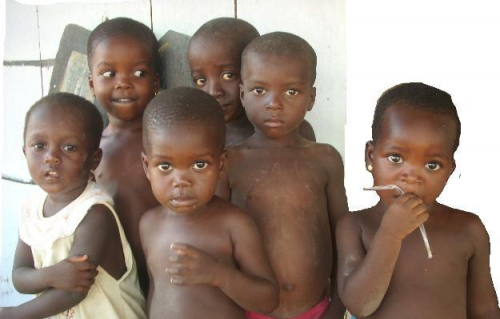 Orphans in haiti'