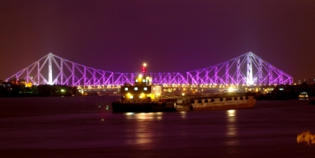Howrah Bridge Kolkata (Cantilever bridge in Howrah)'