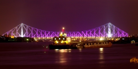 Howrah Bridge Kolkata (Cantilever bridge in Howrah)