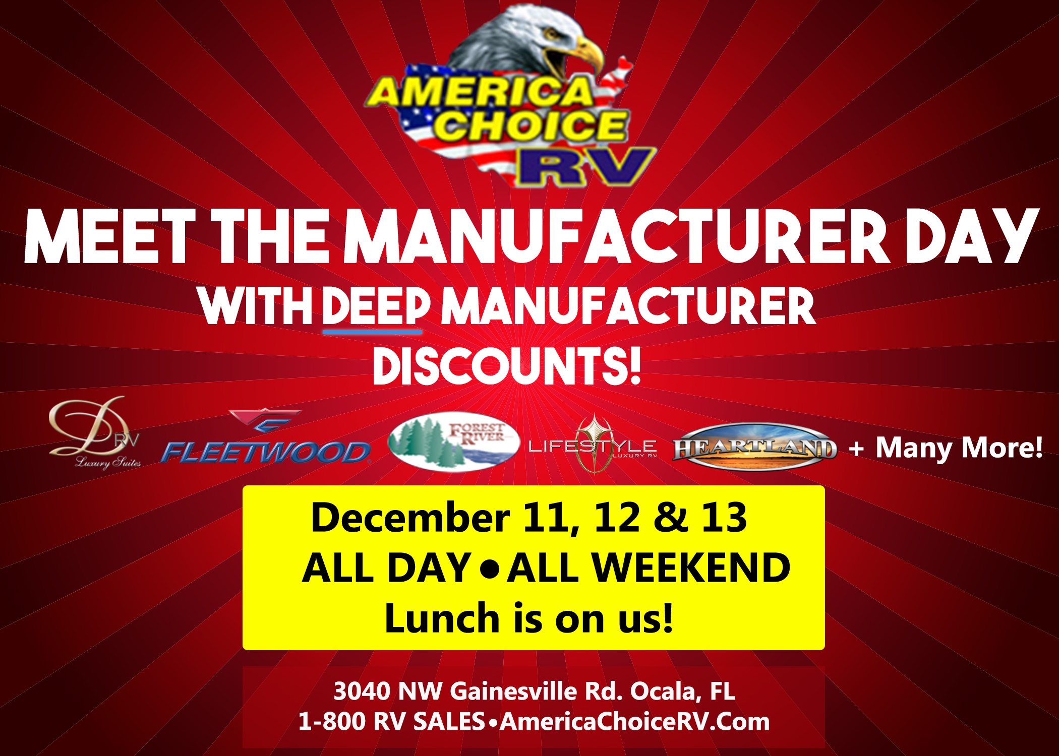 America Choice RV Meet the Manufacturer Day'