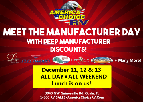 America Choice RV Meet the Manufacturer Day'