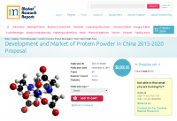 Development and Market of Protein Powder in China 2015-2020