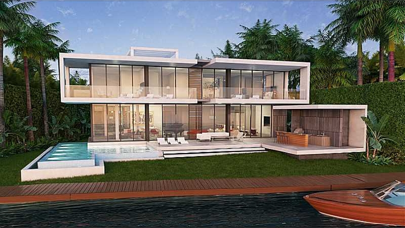 Julian Johnston Presents Seven Bedroom Palm Island Home'