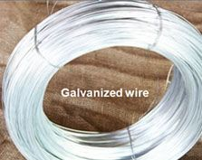 galvanized wire'