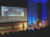 David Simpson speaking at Tedx in Santo Domingo.'