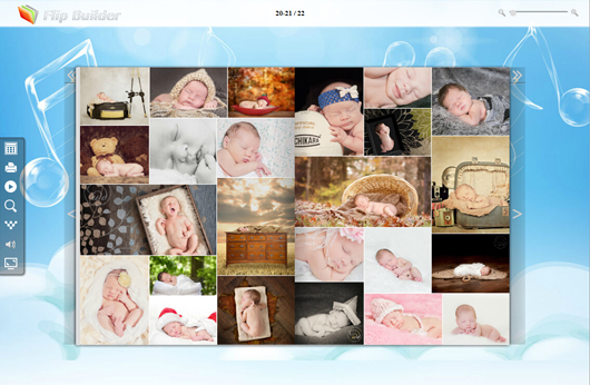 free photo magazine template'