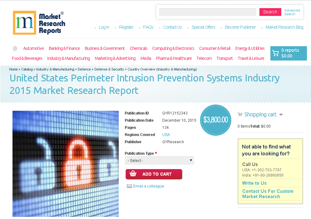 United States Perimeter Intrusion Prevention Systems'