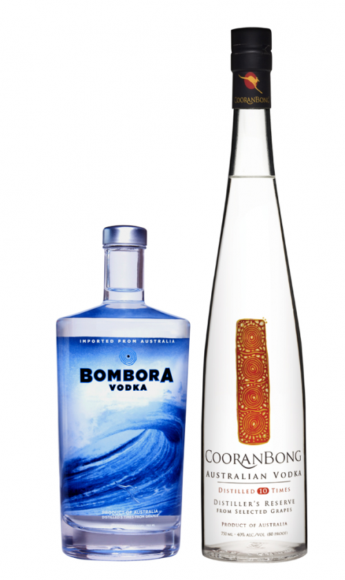 Bombora &amp;amp; Cooranbong Australian Vodkas distilled fro'