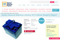 Global Advanced Batteries Industry 2015