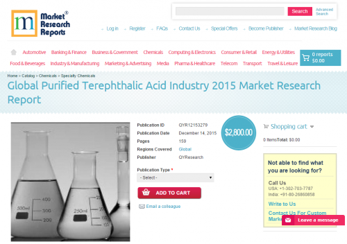 Global Purified Terephthalic Acid Industry 2015'