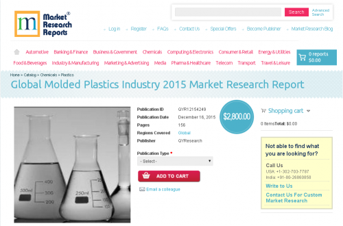 Global Molded Plastics Industry 2015'