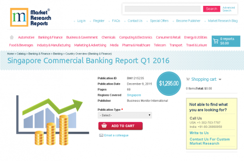 Singapore Commercial Banking Report Q1 2016'