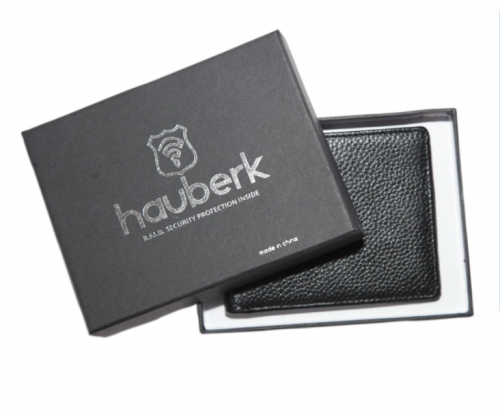 Hauberk RFID Secure Soft Leather Wallet for Men'