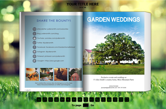 free gardening templates