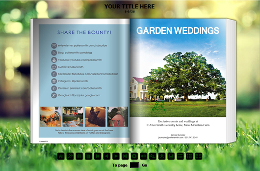 free gardening templates'