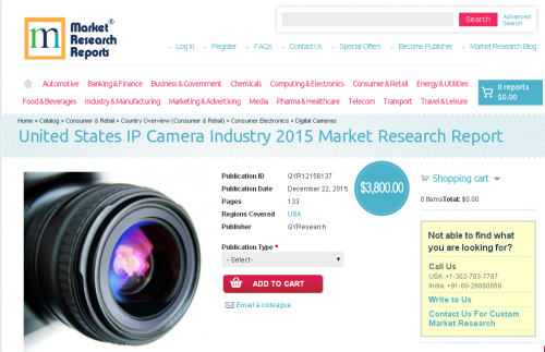 United States IP Camera Industry 2015'