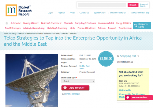 Telco Strategies to Tap into the Enterprise Opportunity'