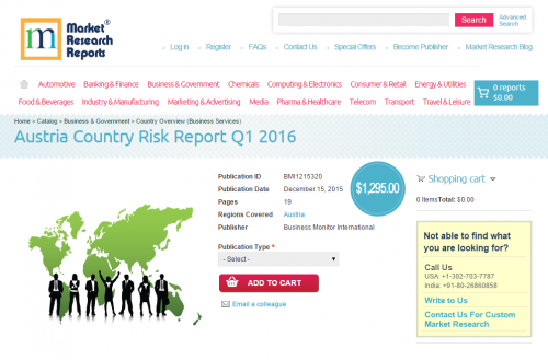 Austria Country Risk Report Q1 2016'