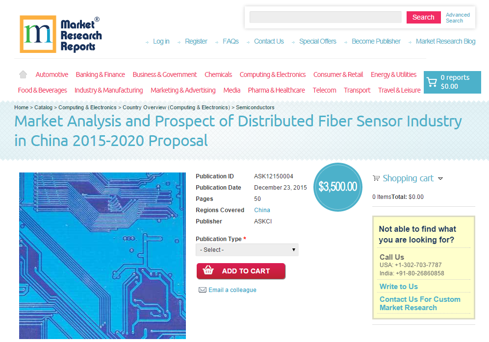 Market Analysis and Prospect of Distributed Fiber Sensor